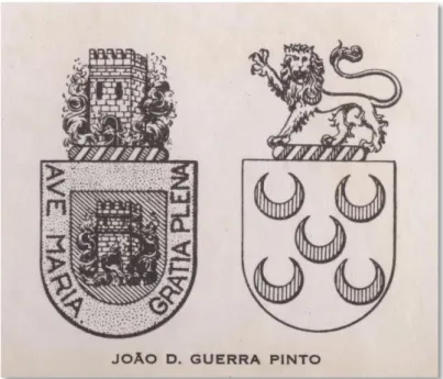 Fig. 14 – Brasão da família Guerra Pinto (CFJGP) 