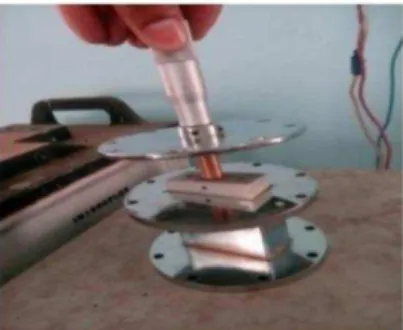 Fig. 1 Sample cell fabricated for vegetation material  B.  Sampling 