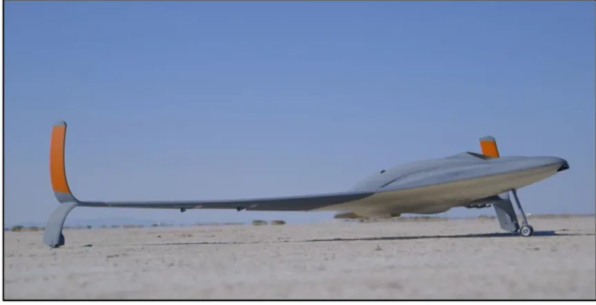 Figure  2.3  –  Aurora  Flight  Sciences’  high-speed  UAV  is  80  percent  3D-printed  with  Stratasys’  additive  manufacturing solutions [17]
