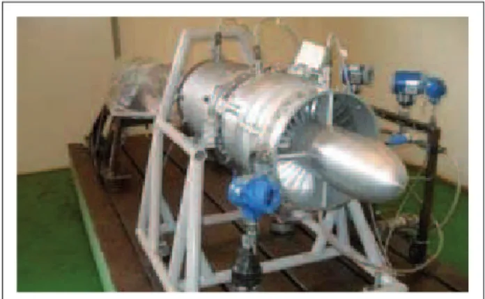 Figure 11. Gas turbine designed by IAE, TGM and ITA.