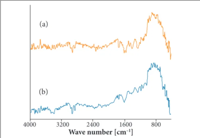 Figure 4. FT-IR/PAS spectra (0.2 cm/s). (a) Unsized 