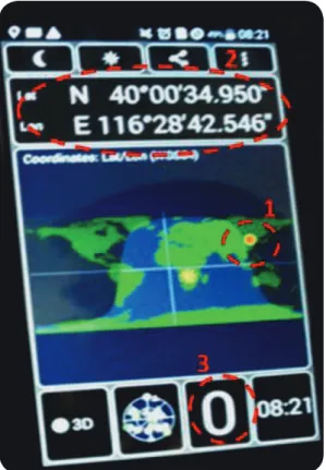 Figure 7. Mobile phone under static spooing.