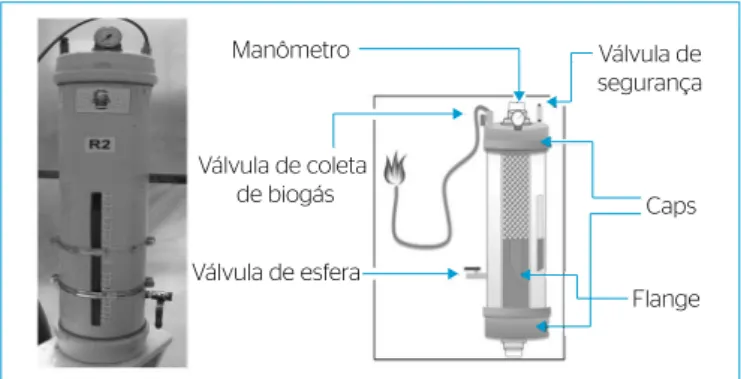 Figura 1 – Desenho esquemático do biorreator.