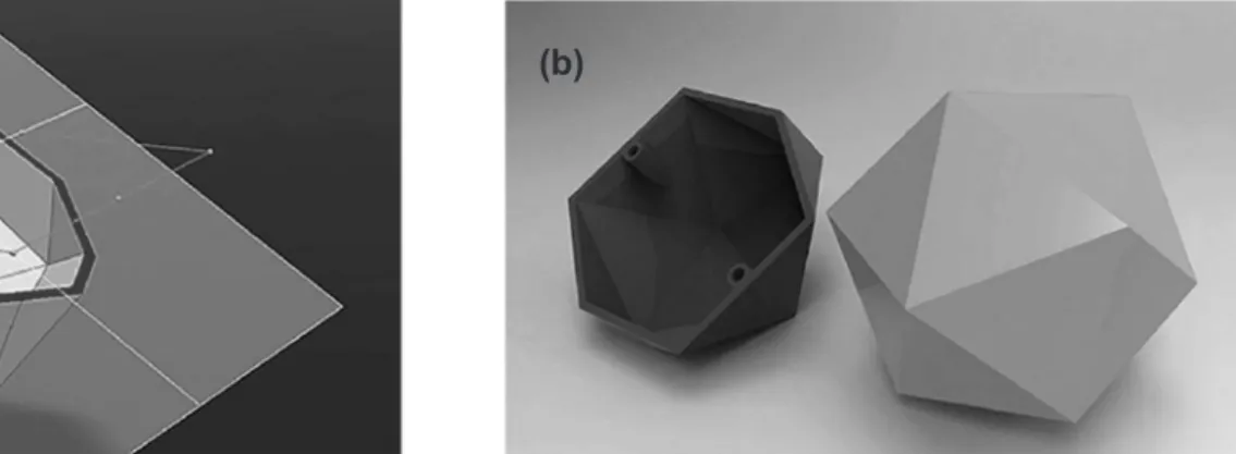 Figure 2: Checks for correct assemble with cuts and renders to verify how it would be.