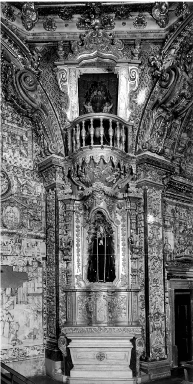 FIG. 4. Retábulo do transepto. Igreja da Ordem Terceira de São Francisco de Faro.