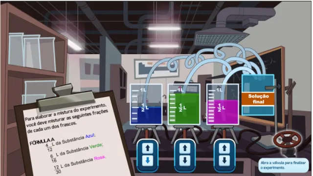 Figura 3.16: Screenshot do jogo de matemática original 