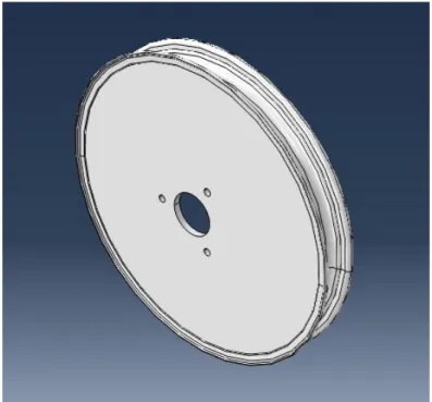 Figura 6.1 - Modelo em Abaqus