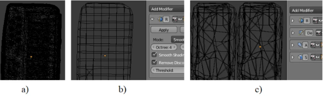 Figure 3.1: Blender’s modifiers preview.