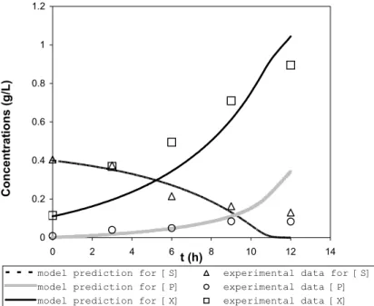 Figure 4 shows the results of a numerical  integration of the model with one set of parameters  as given in Table 4