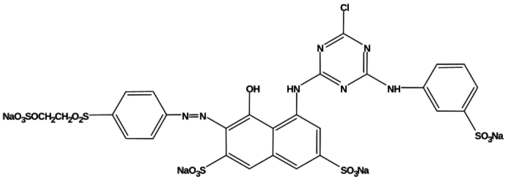 Figure 1: Chemical structure of RR198 