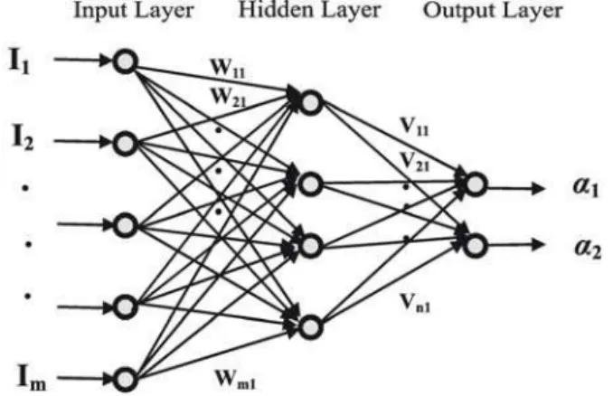 Figure 1: Schematic of typical multi-layer neural network model 