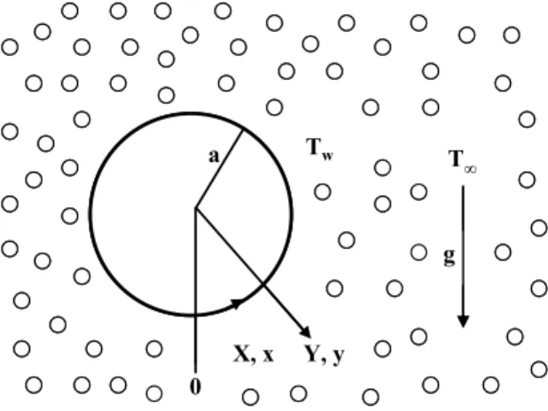 Figure 1: Geometry of the physical model 