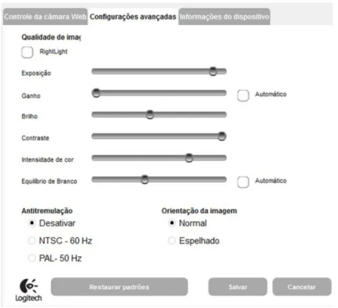 Figura 22. Imagem do gel obtida com configuração default da webcam (A) e imagem  do mesmo gel após configuração ilustrada na Figura 19 (B).Utilizando 7 padrões para  níquel  (1-7mg  L -1 )  e  7  padrões  para  cobre  (10-22  mg  L -1 )