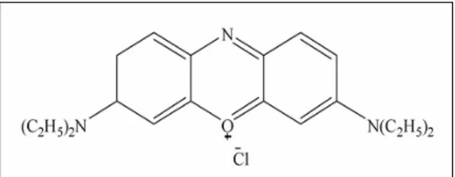Figure 1: Structure of Maxilon Blue 5G. 