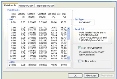 Figure 4: Outlet (text-box) dialogs for FBDRY software. 