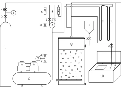 Figure 1: Schematic diagram of the experimental setup 