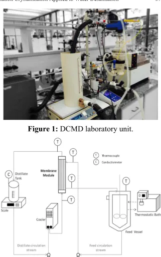 Figure 1: DCMD laboratory unit. 