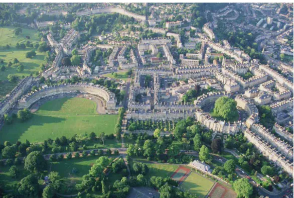 Figura 2.5.- Cidade termal Bath, Inglaterra. 