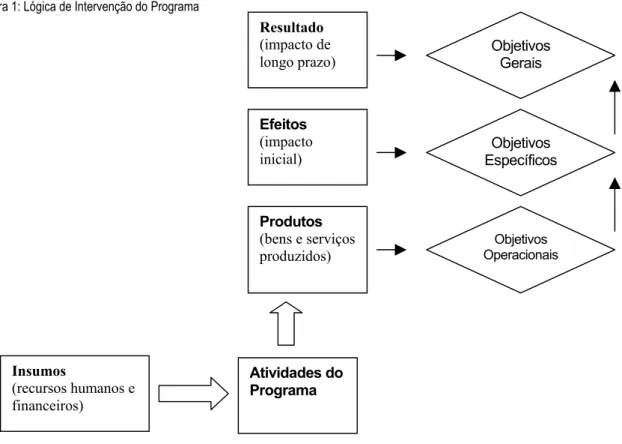 Figura 1: Lógica de Intervenção do Programa 