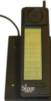 Figura 2 – IBM Simon, smartphone da BellSouth 