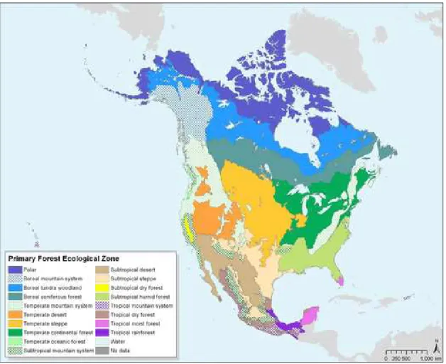 Figure 1 - The Environmental Atlas of North America   Source: CEC (2016).