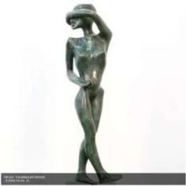 Figura 2 - Elektra Assassina, Escultura de Luciano Irrthum 