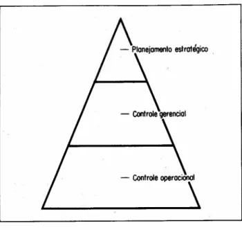 Figura 6 - Esquema de Anthony paro planejamento e controle