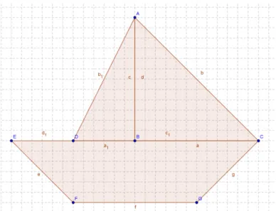 Figura 4.2. Construção da figura ampliada da questão 3 do par X. 