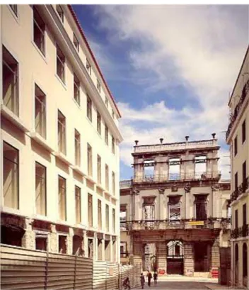 Figura  4. Plano de recuperação do Chiado, Lisboa. (Arq. A. Siza  Vieira) 