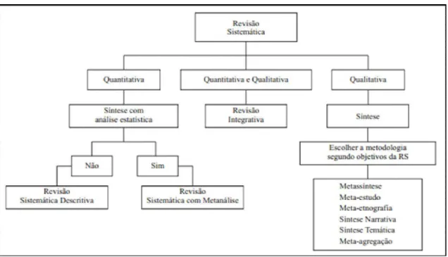 Figura 3.1-Metodologias da revisão sistemática 