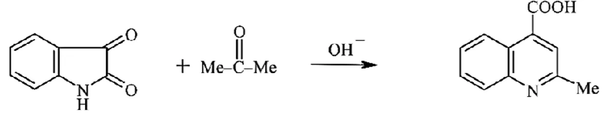 Figura  III-12.  Representação  do  esquema  geral  de  síntese  de  quinolina  segundo  o  método de Conrad-Limpach (Adaptado de 142 )