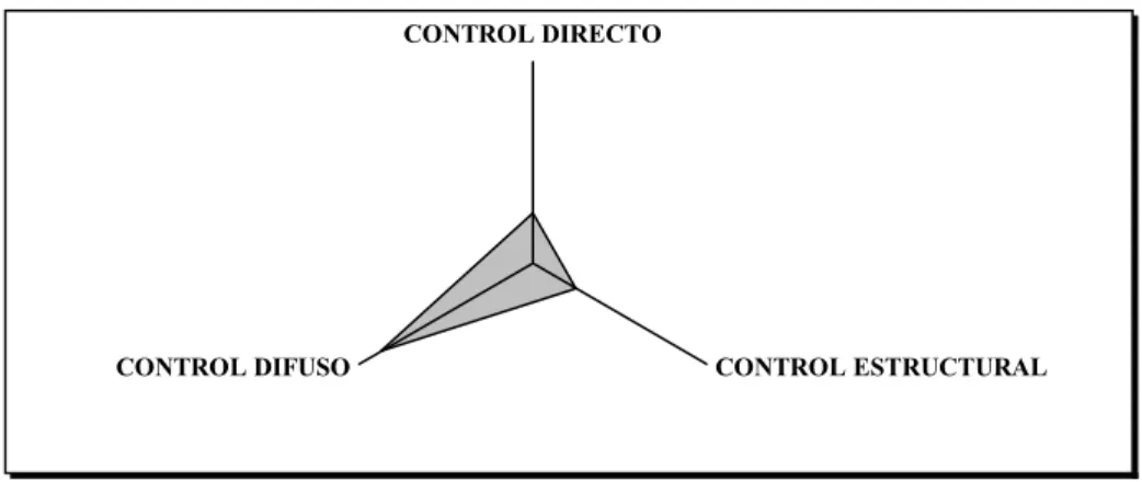 Figura 3: Estrategia de Control en Organizaciones Normativas