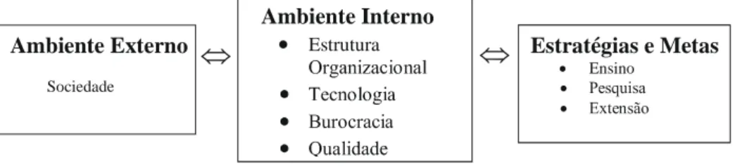 Figura 1: Universidades Federais: Ambientes de Interação Aberta