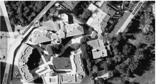 Fig. 2.  Clube de Repouso Casa dos Leões, Oeiras (Lisbon Metropolitan Area) Source:  google Maps