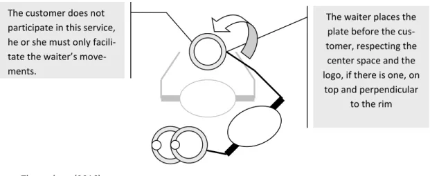 Figure 4 - Schematic viewing of plate service  