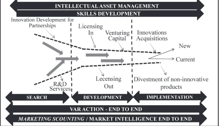 FIGURE 6 – DSM innovation funnel Source: he authors