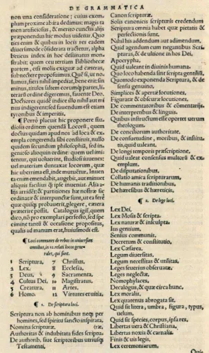 Figura 12 - Loci communes no Livro I: Sobre Gramática e a Filologia 