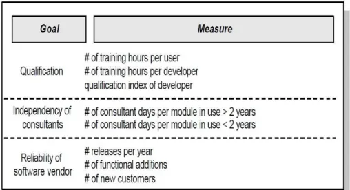 Figure 11: The innovation and learning perspective of Rosemann and Wiese (1999) 