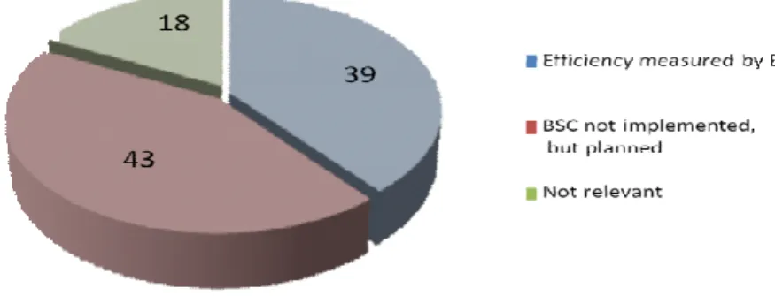 Graphic 1 shows that just under 40% of IT executives understand the importance  of  indicators  and  make  use  of  them