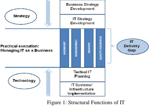 Figure 1: Structural Functions of IT 