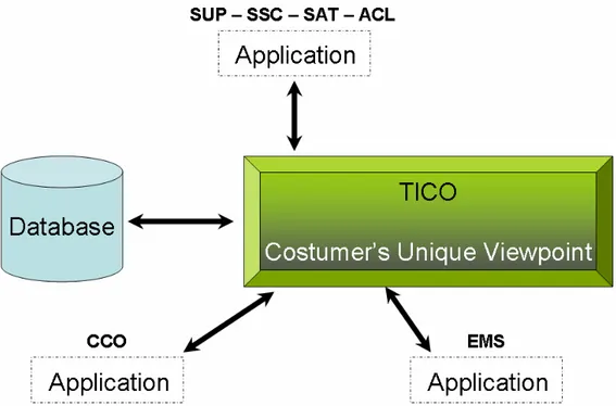 Figure 1 – Presentation of TICO and Information Technology Company subsystems  Source: Company documents 