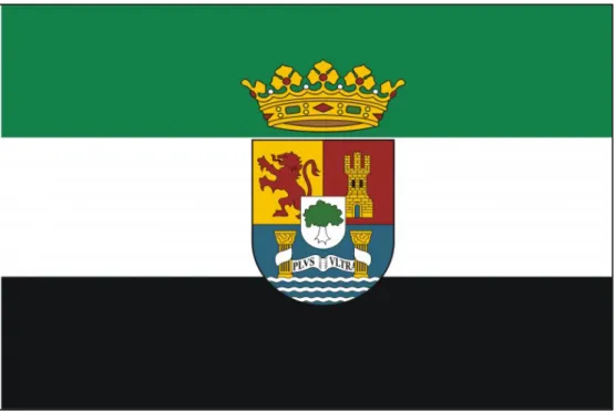 Figure 6: Official flag of Extremadura 