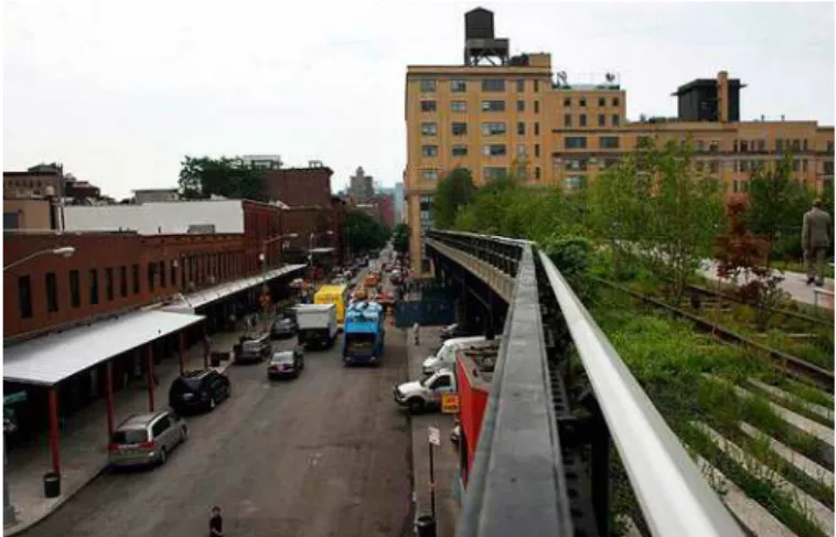 Figura 23 – High Line, Nova Iorque: Estrutura sobrelevada. 