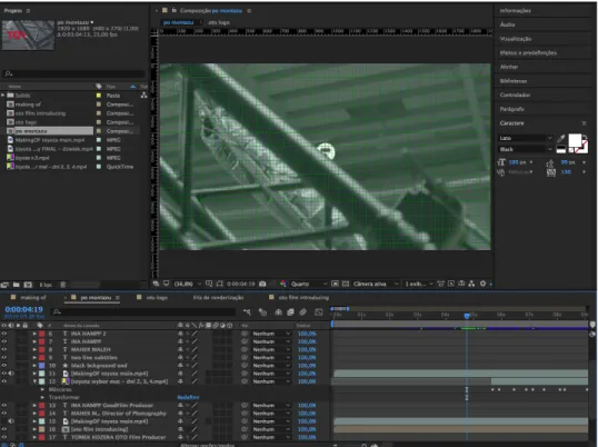 Fig. 11 After Effects - Resultado do efeito com a máscara