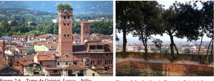 Figura 2.6 – Torre de Guinigi, Lucca – Itália  Fonte: https://guiaflorenca.net 