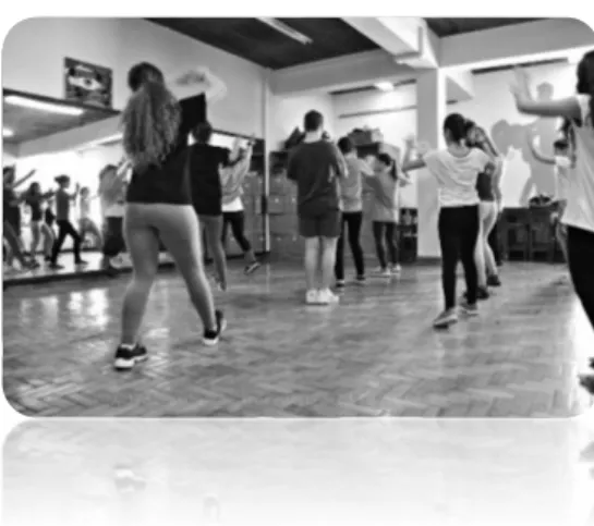 Figura 2- Aula de Zumba 