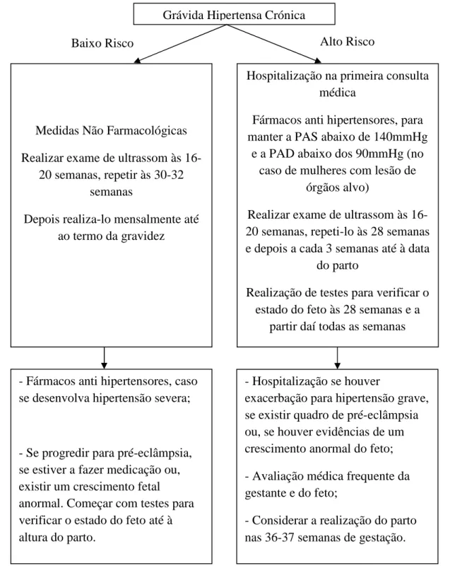 Figura 4.2 – Protocolo de atuação na hipertensão crónica (29) . 