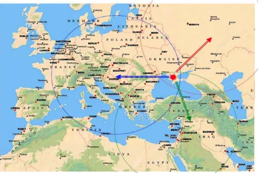 Figure 1: Geostrategic importance of Black Sea 