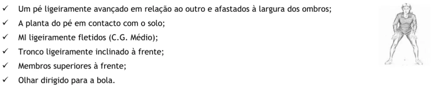 Tabela 3- Habilidades motoras, objetivos e erros frequentes no passe de frente.