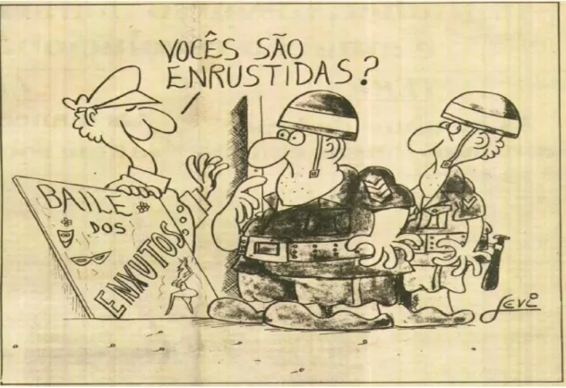 Figura 14 Charge -Lampião da Esquina nº 22, 1980